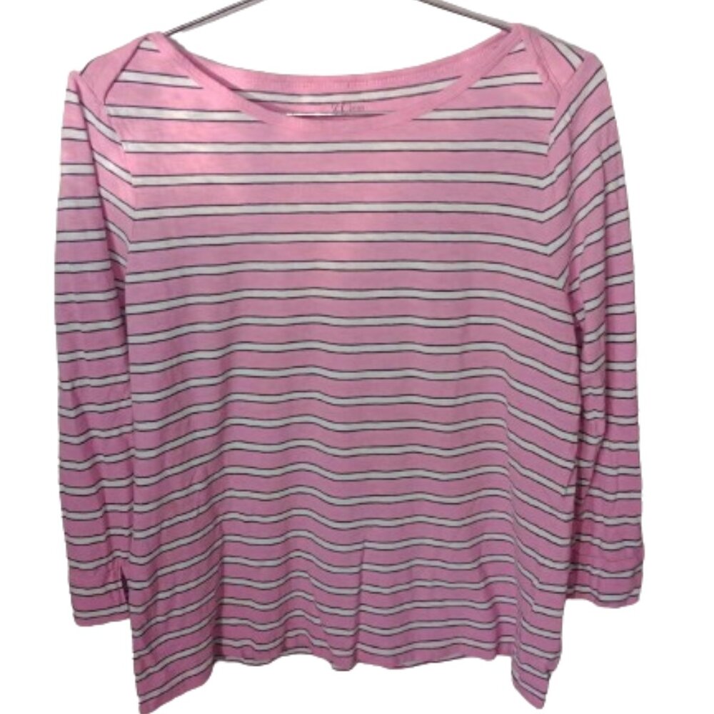 J. Crew Knit Goods Striped Shirt Size Medium